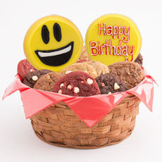 W450 - Sweet Emojis Basket-Birthday